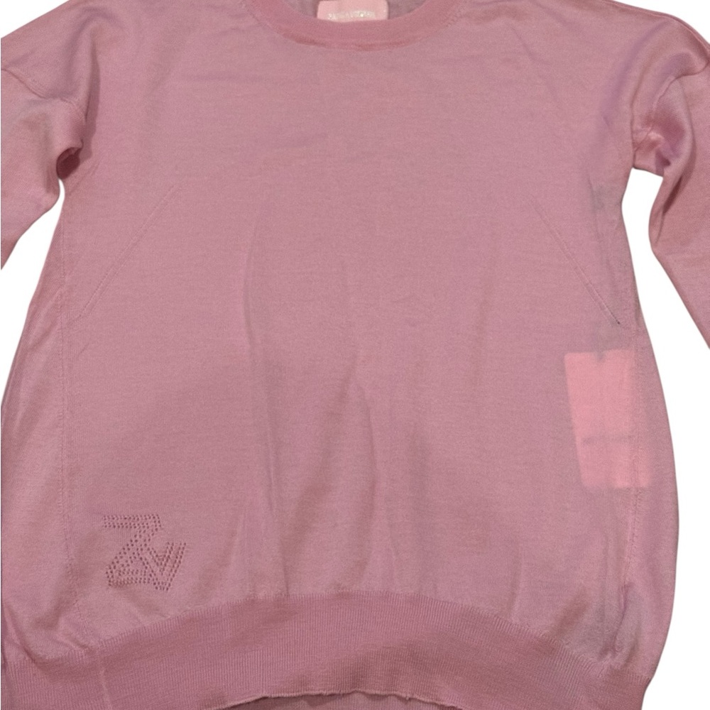 Zadig & Voltaire Cici Patch Star Blossom Sweater NWT - Picture 6 of 12